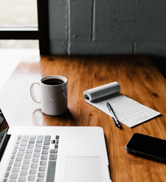 content marketing blog writing strategy laptop